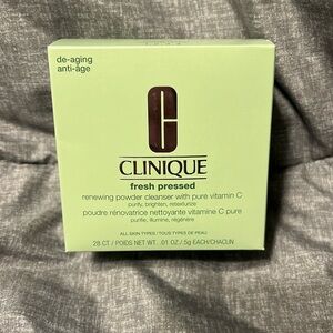 New Clinique Fresh Pressed Powder Cleanser